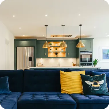 How to Design a Living Room With an Open Kitchen