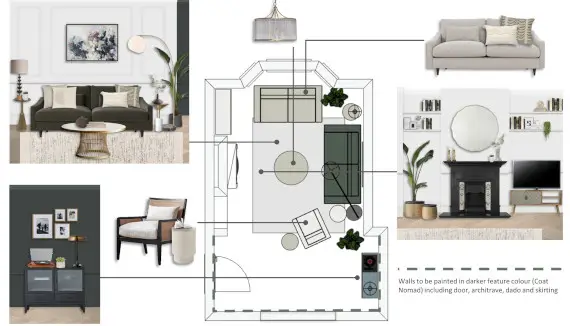Puzzling over how to
 arrange your room?Don’t worry, your professional online interior designer will create the perfect layout to make the most of every inch.