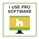 Houzz Pro software user badge